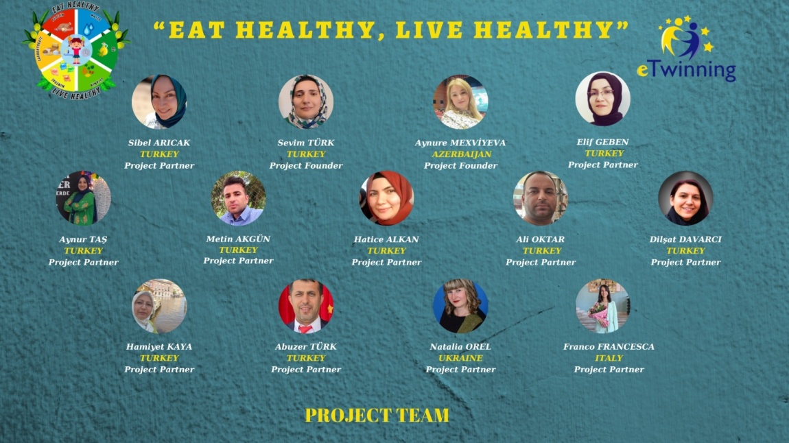 “EAT HEALTHY, LİFE HEALTHY”  eTwinning Projemiz